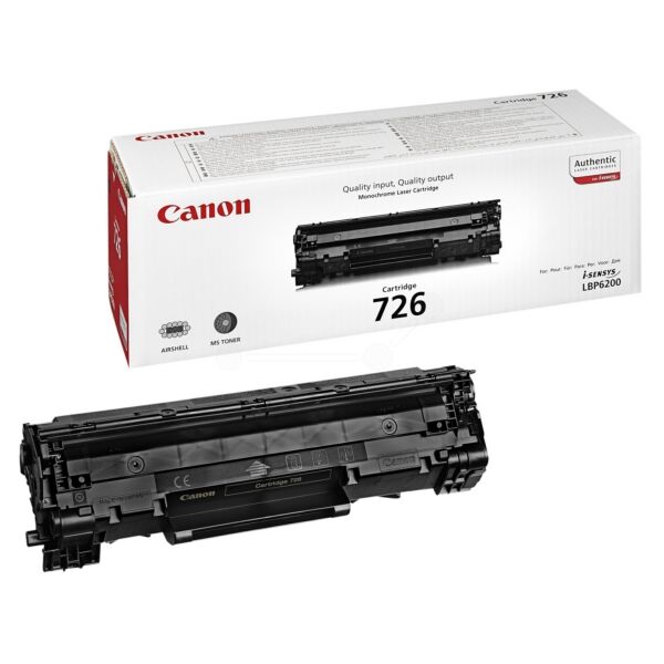 Original Toner Canon CRG 726 (3483B002) schwarz