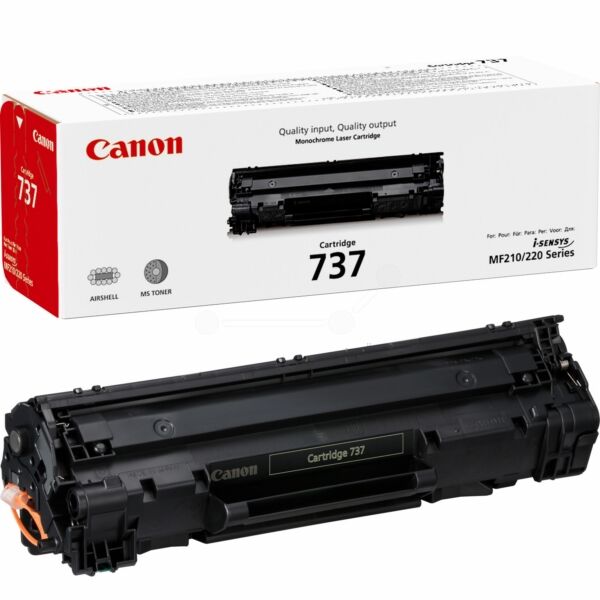 Original Toner Canon CRG 737 (9435B002) schwarz