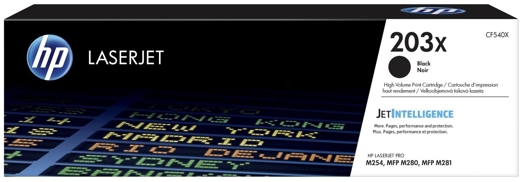 Toner / HP - CF540X / 203X