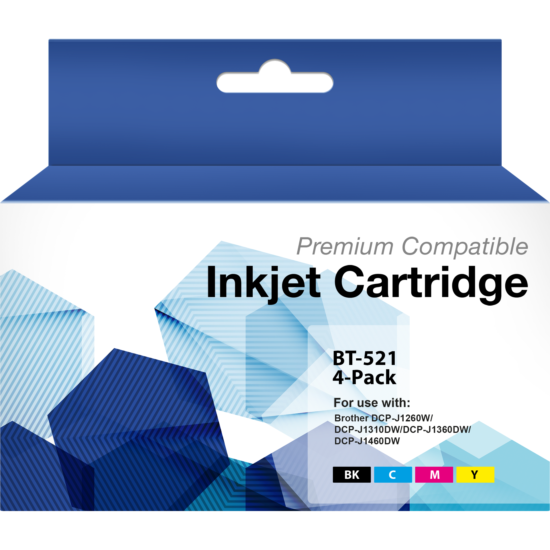 Alternative Tintenpatronen Brother LC-521 Viererpack CMYK