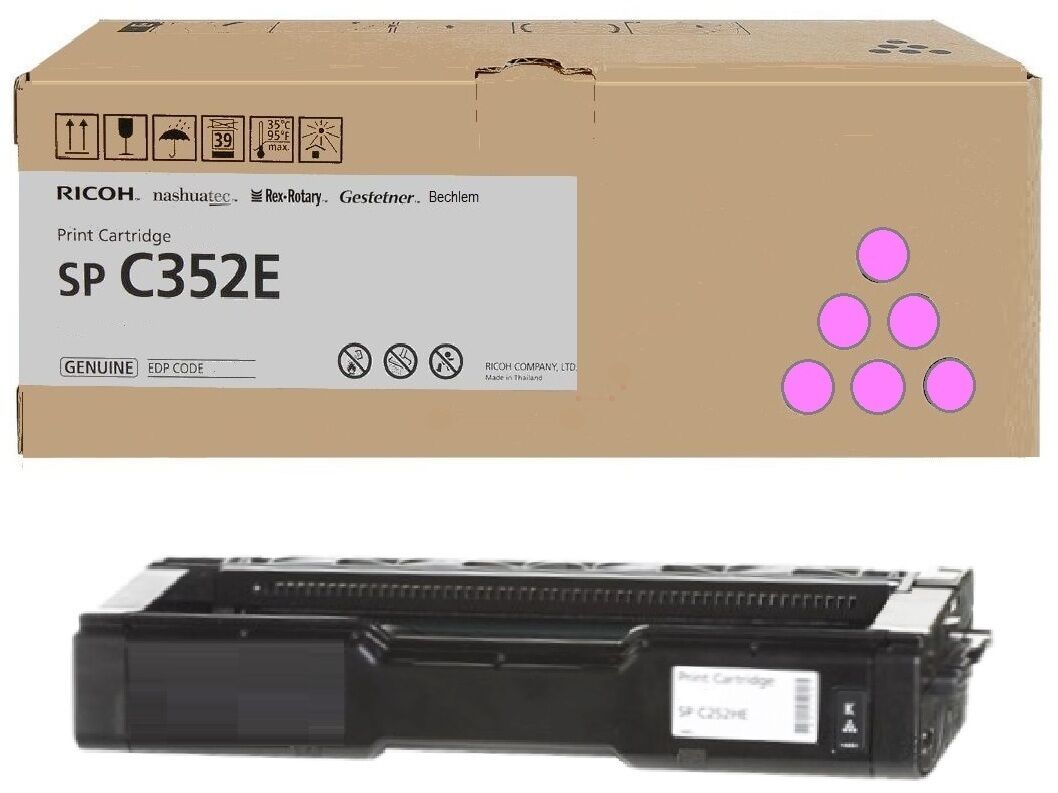Original Toner Ricoh TYPE SP 352 E (407385) magenta
