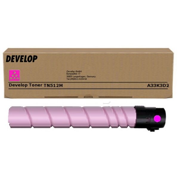 Original Toner Develop TN-512 (A33K3D2) magenta