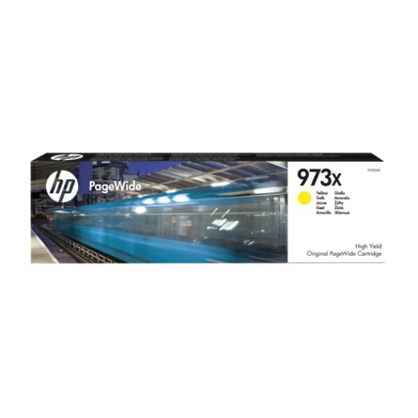 Original Tintenpatrone HP 973X (F6T83AE) gelb