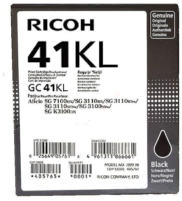 Tinte / Ricoh - 405765 / GC-41KL