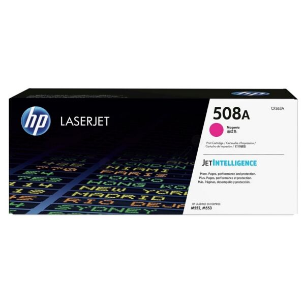 Original Toner HP CF363A (508A) magenta