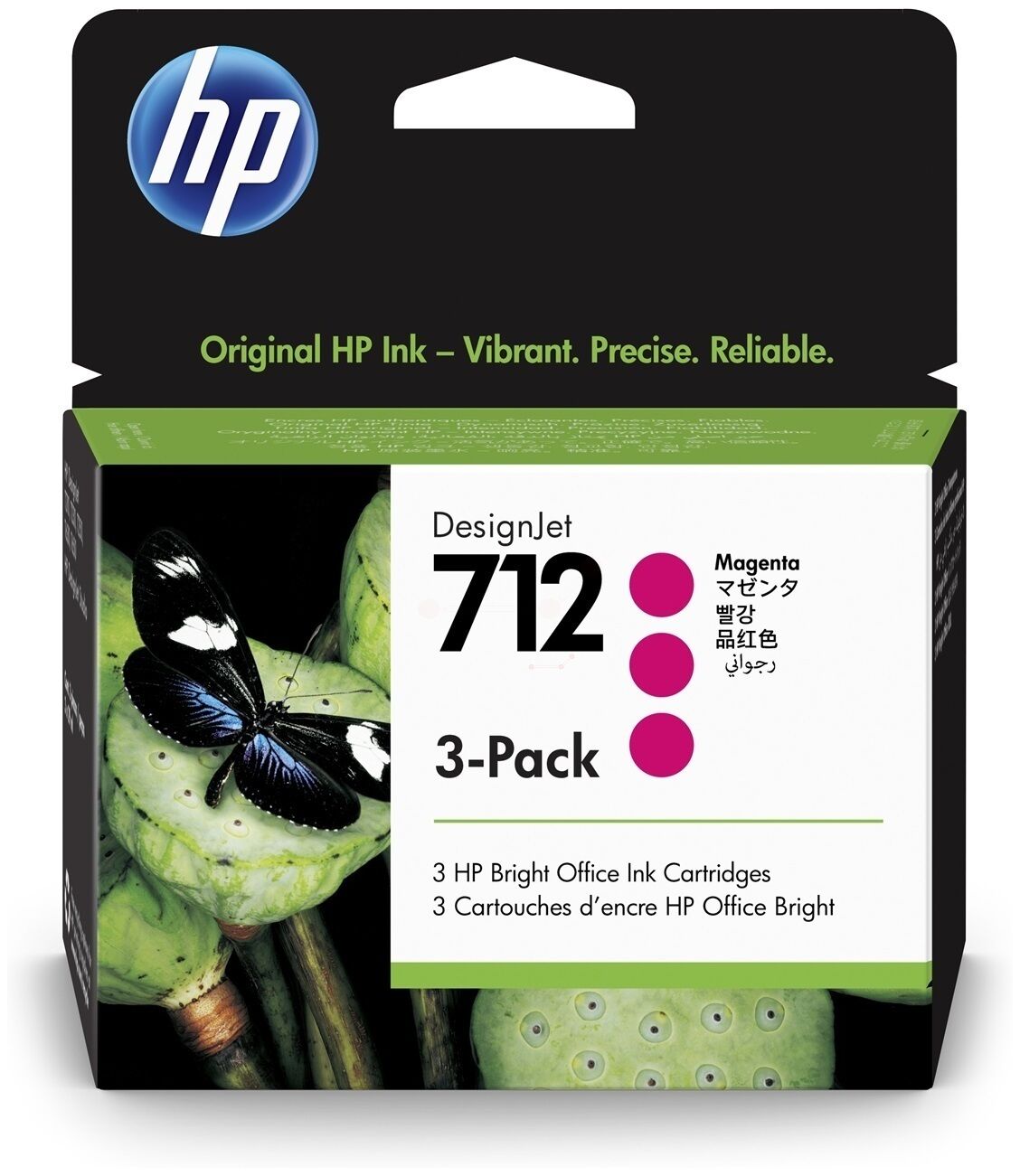 Tinte / HP - 3ED78A / 712