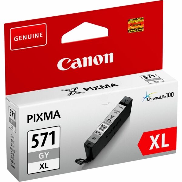 0335C001 Original Tintenpatrone Canon CLI-571XL grau (0335C001)