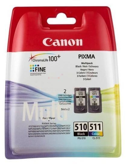Druckkopfpatrone / Canon - 2970B010 / PG-510+CL-511 Multipack
