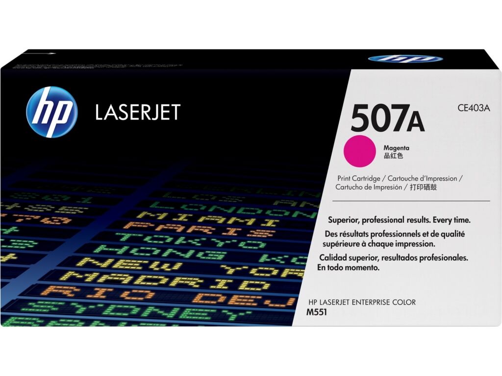 Toner / HP - CE403A / 507A