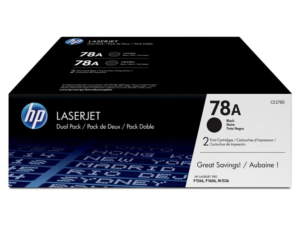 Toner / HP - CE278AD / 78A - Doppelpack