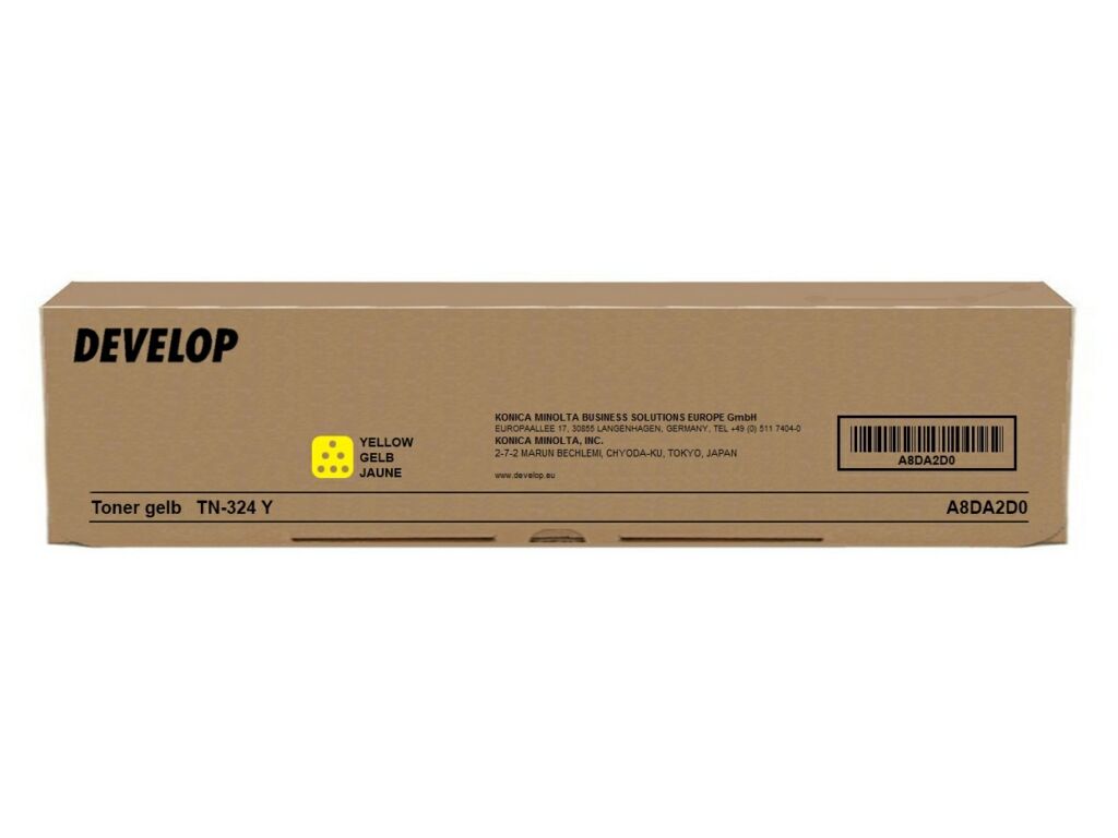 Original Toner Develop TN-324 (A8DA2D0) gelb