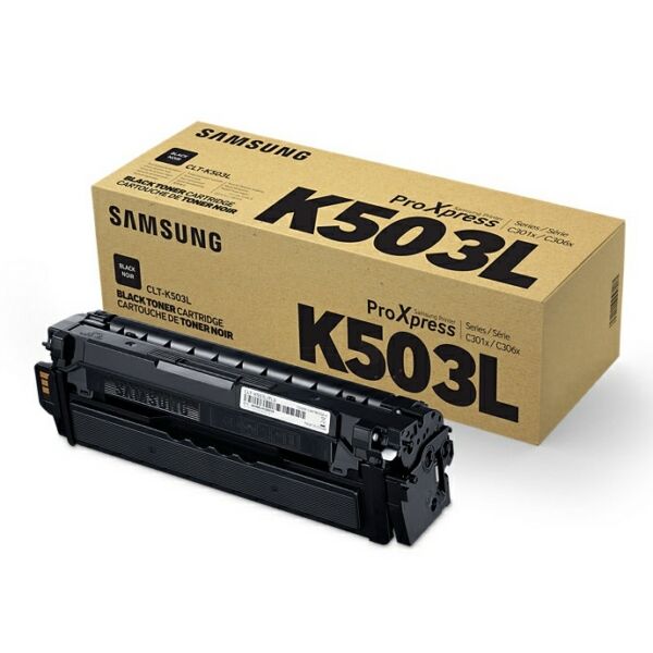 Original Toner Samsung CLT-K503L schwarz (SU147A) 