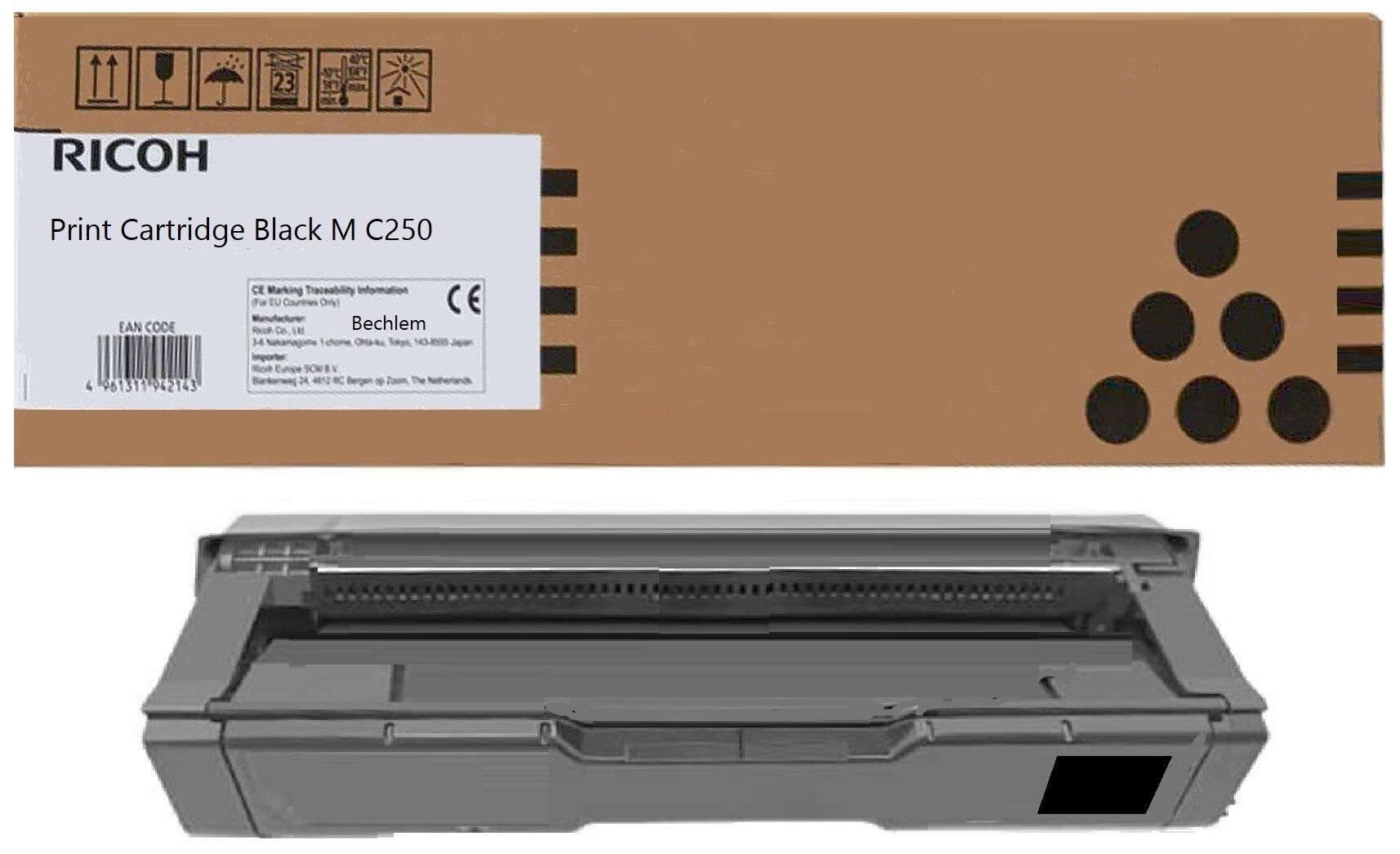 Original Toner Ricoh 408352 schwarz