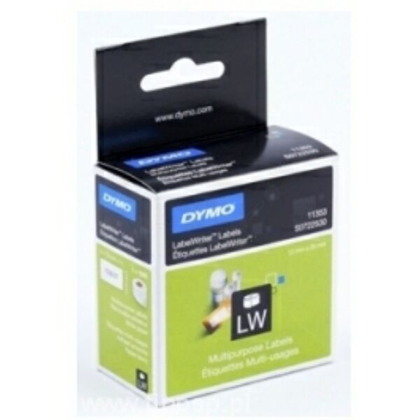 Original Etikettenrolle Dymo S0722530 weiß