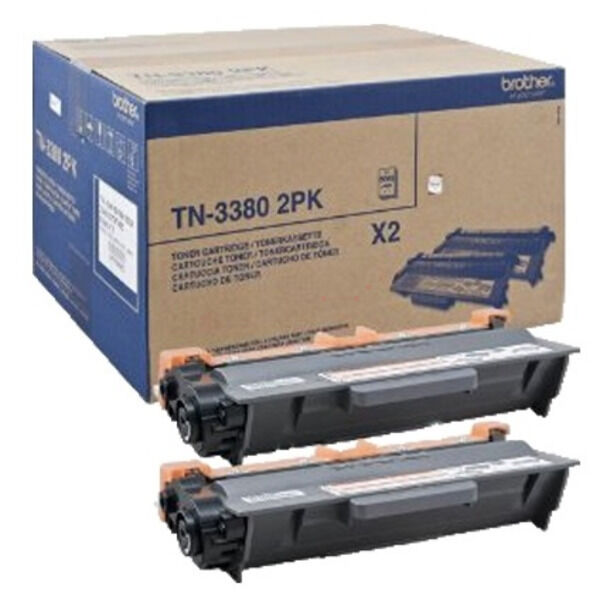 TN3380TWIN Original Toner Brother TN-3380TWIN Doppelpack schwarz