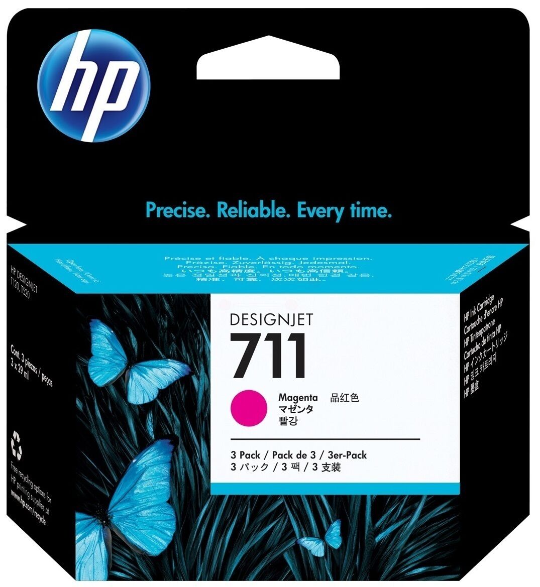 Tinte / HP - CZ135A / 711