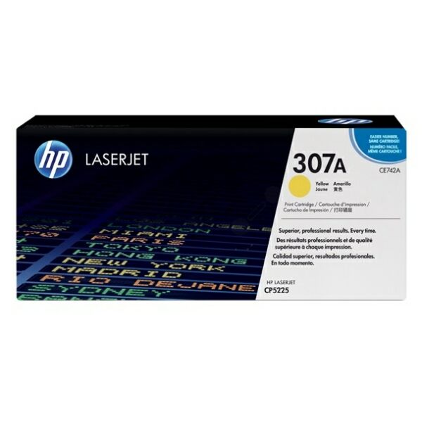 CE742A Original Toner HP CE742A (307A) gelb