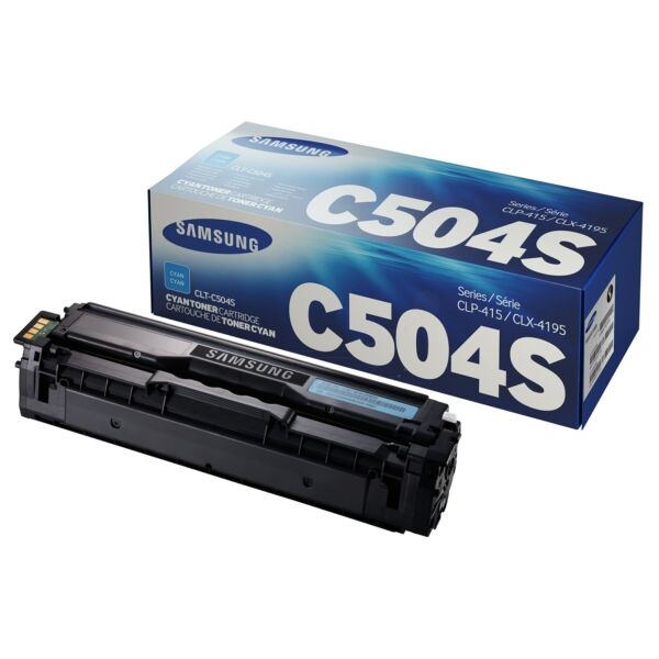 CLT-C504S8lLqSLGT3kCl2 Original Toner Samsung CLT-C504S cyan (SU025A)