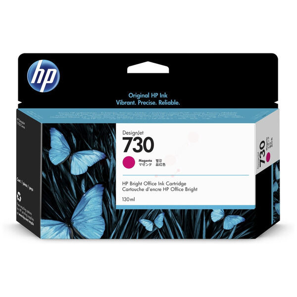 P2V63A Original Tintenpatrone HP 730 magenta (P2V63A)