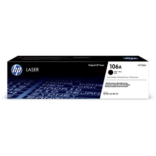 Original Toner HP W1106A (106A) schwarz