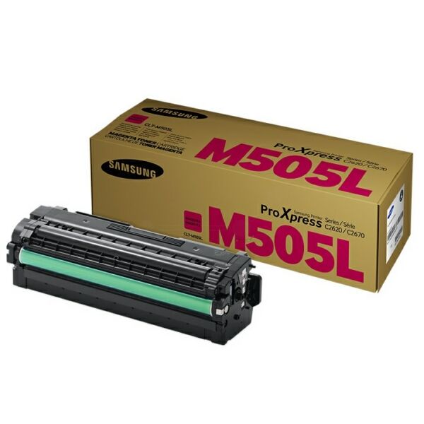Original Toner Samsung CLT-M505L (SU302A) magenta