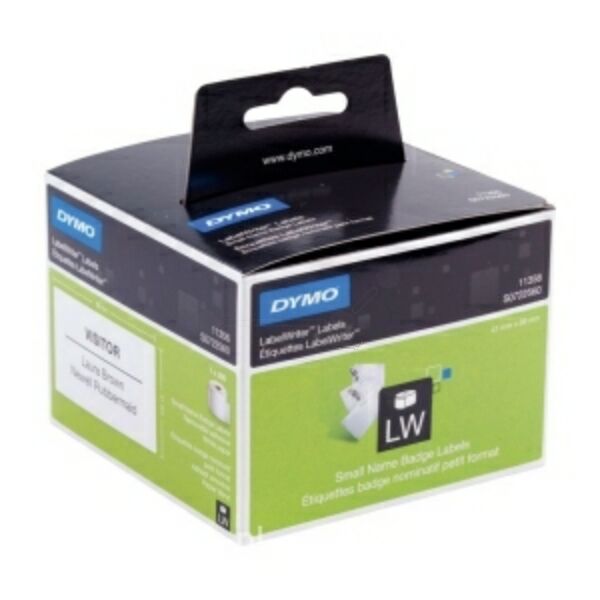 Original Etikettenrolle Dymo S0722560 weiß