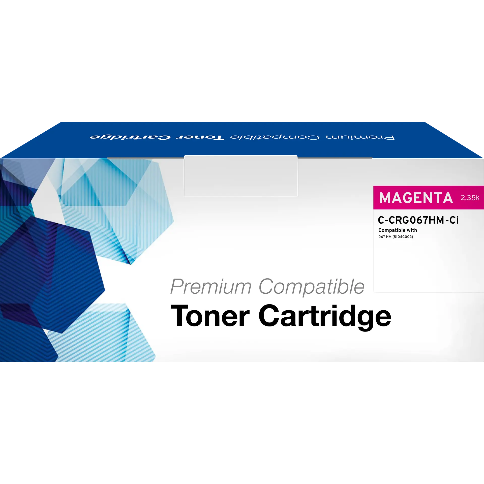 Toner, kompatibel zu Canon CRG 067H (5104C002) magenta