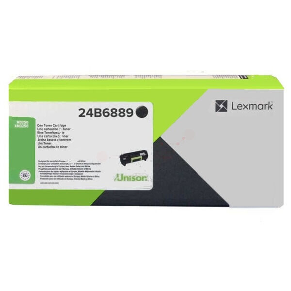 Original Toner Lexmark 24B6889 schwarz