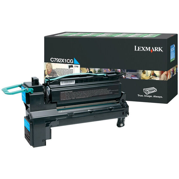 Original Toner Lexmark C792X1CG cyan