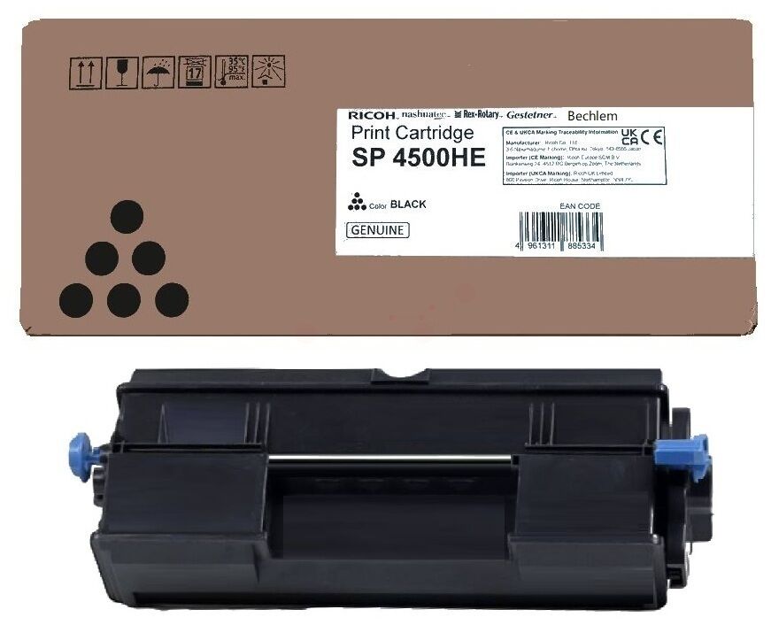 Original Toner Ricoh TYPE SP 4500 HE (407318) schwarz