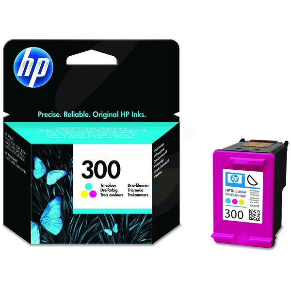 Original Druckerpatrone HP 300 (CC643EE) color