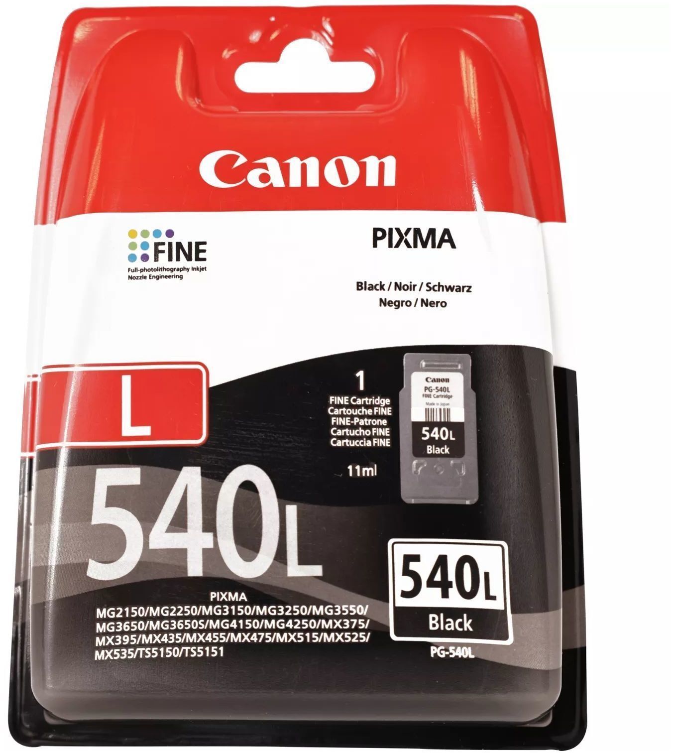 Original Druckerpatrone Canon PG-540L schwarz (5224B001)