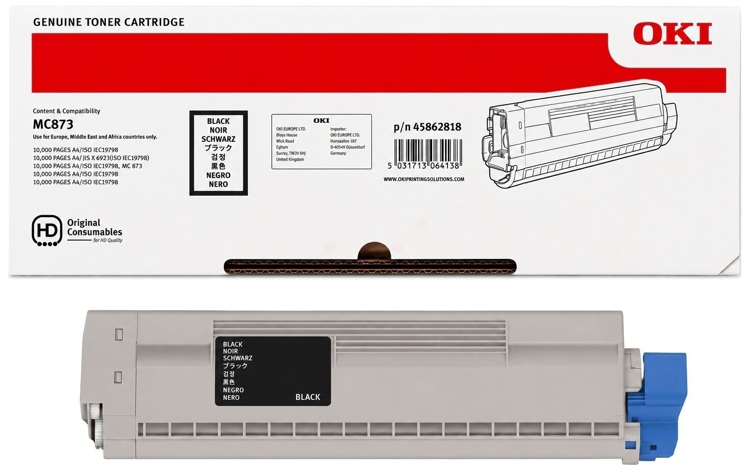 Toner / OKI - 45862818