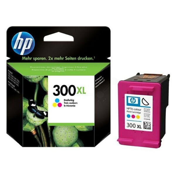 Original Druckerpatrone HP 300XL (CC644EE) color