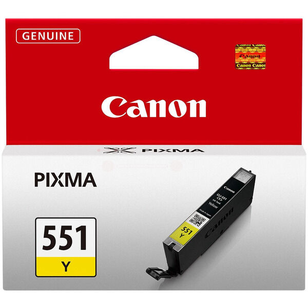6511B001 Original Tintenpatrone Canon CLI-551 gelb (6511B001)