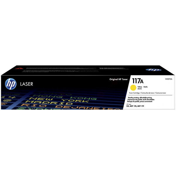 Original Toner HP W2072A (117A) gelb