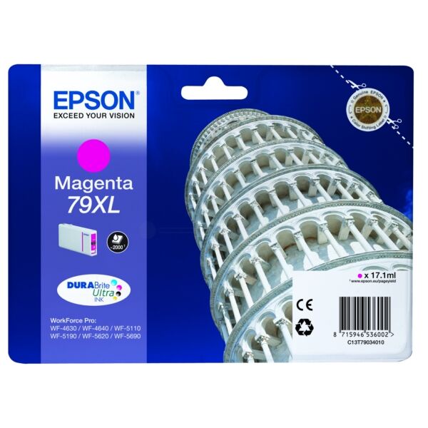 Original Tintenpatrone Epson 79XL (C13T79034010) magenta