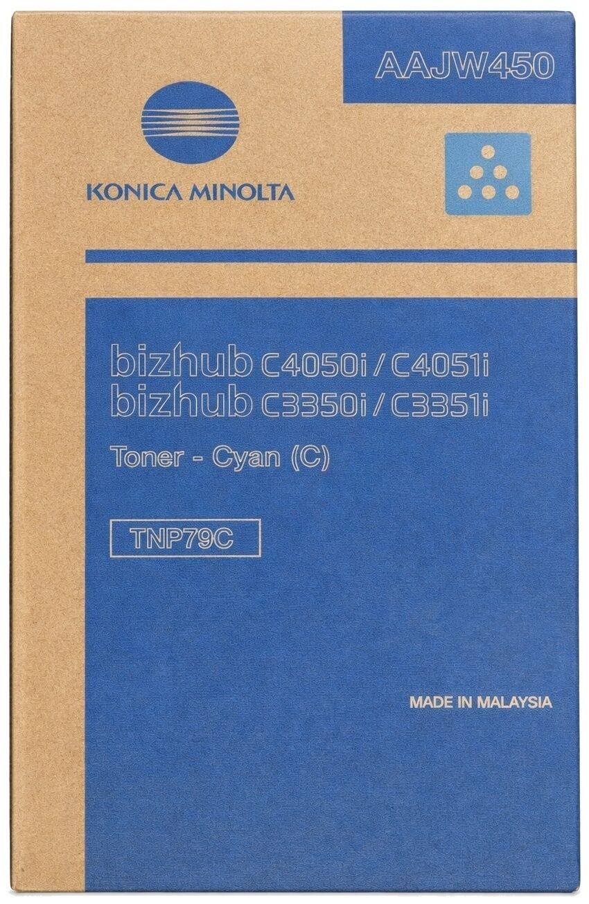 Toner / Konica Minolta - AAJW450 / TNP-79C