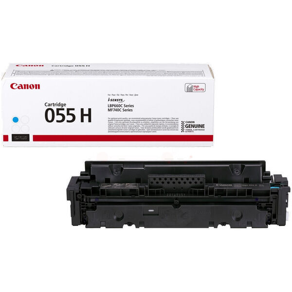 3019C002 Original Toner Canon CRG 055H (3019C002) cyan