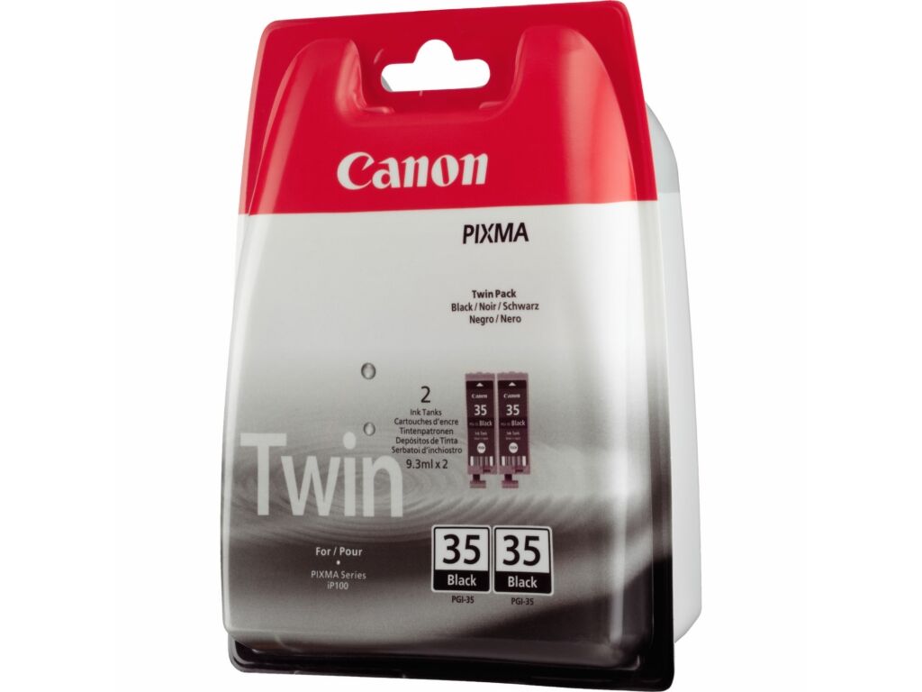 Tinte / Canon - 1509B012 / PGI-35BK - Doppelpack