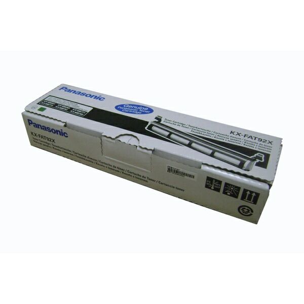 Original Toner Panasonic KX-FAT92X schwarz 