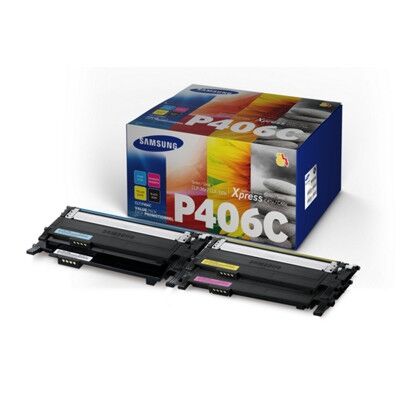 Toner / HP - SU375A / CLT-P406C - Multipack