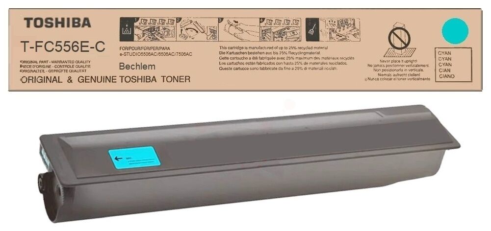 Original Toner Toshiba T-FC 556 EC (6AK00000350) cyan