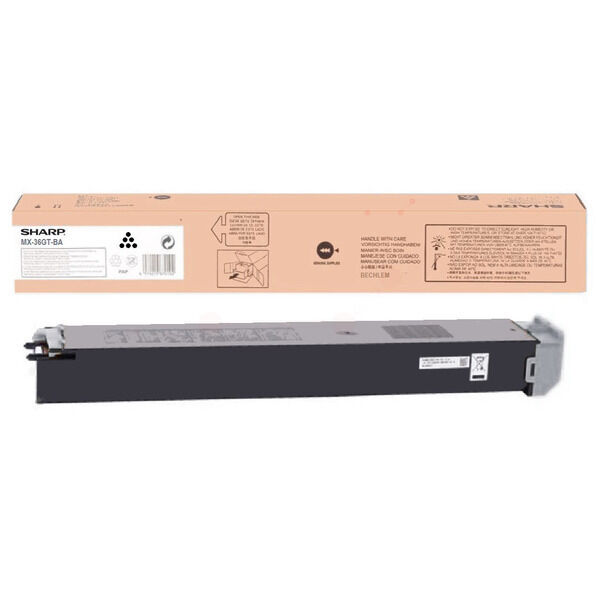 Original Toner Sharp MX-36 GTBA (MX36GTBA) schwarz