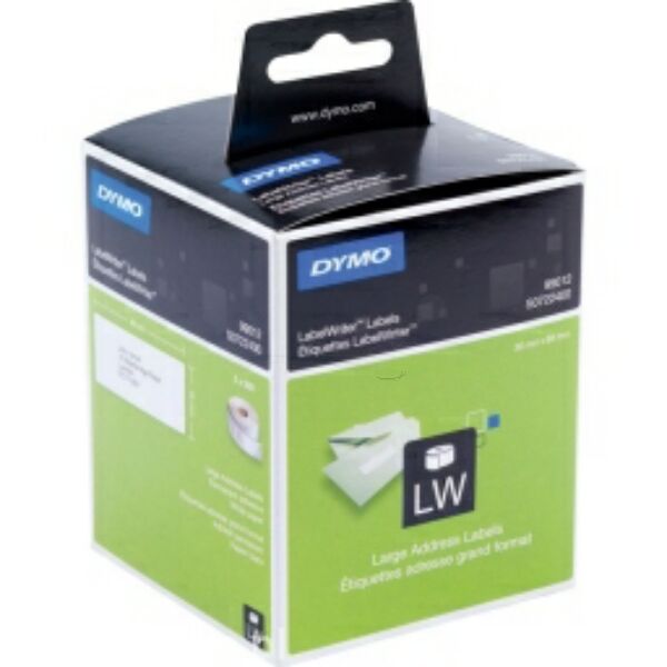 Original Etikettenrolle Dymo S0722400 weiß 2 Rollen