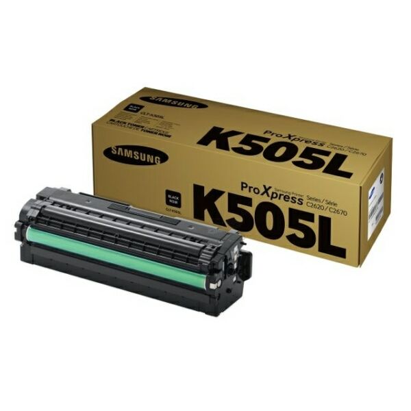 SU168A Original Toner Samsung CLT-K505L (SU168A) schwarz