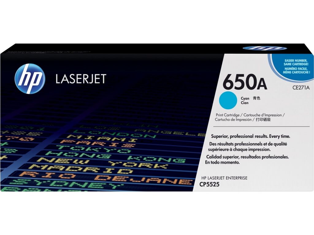 Toner / HP - CE271A / 650A