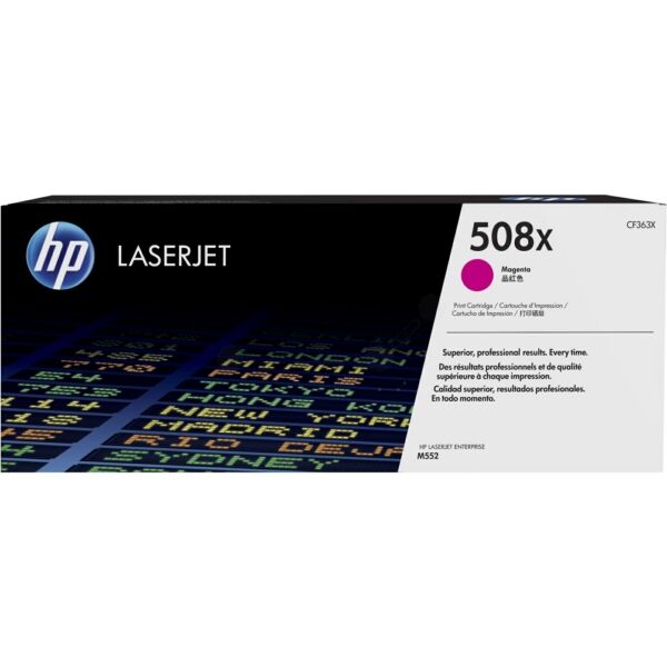 Original Toner HP CF363X (508X) magenta