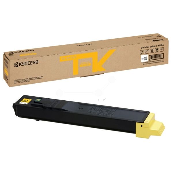 1T02P3ANL0 Original Toner Kyocera TK-8115Y (1T02P3ANL0) gelb