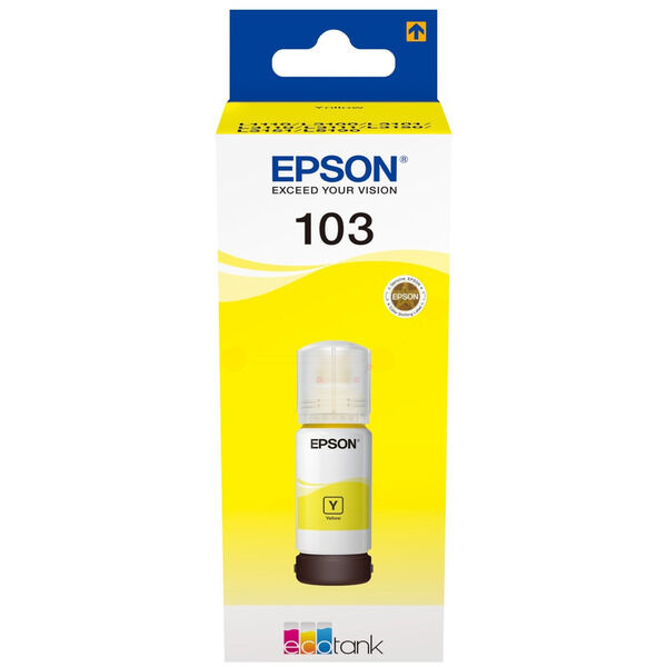 Original Tintenflasche Epson 103 (C13T00S44A) gelb